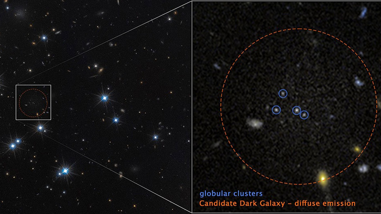 Hubble Dark Galaxy CDG-2