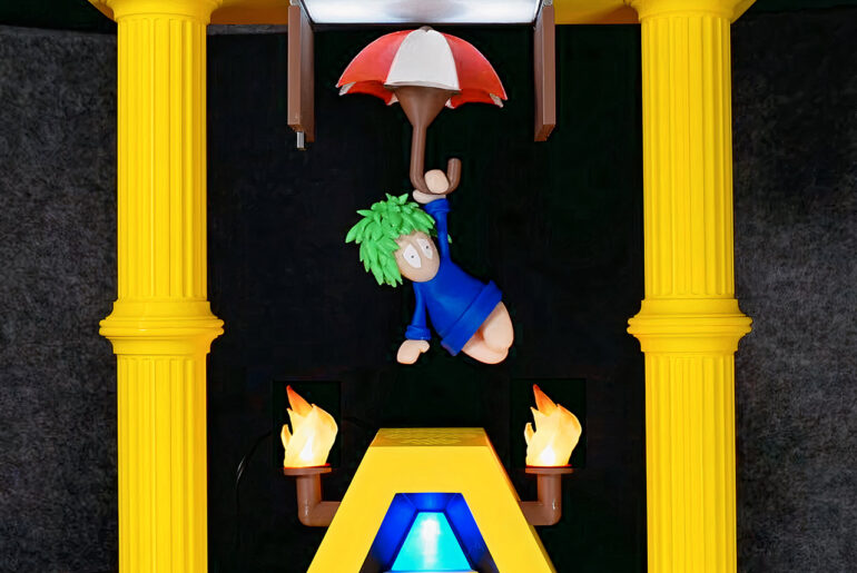 Real Floating Lemming Lemmings 35th Anniversary