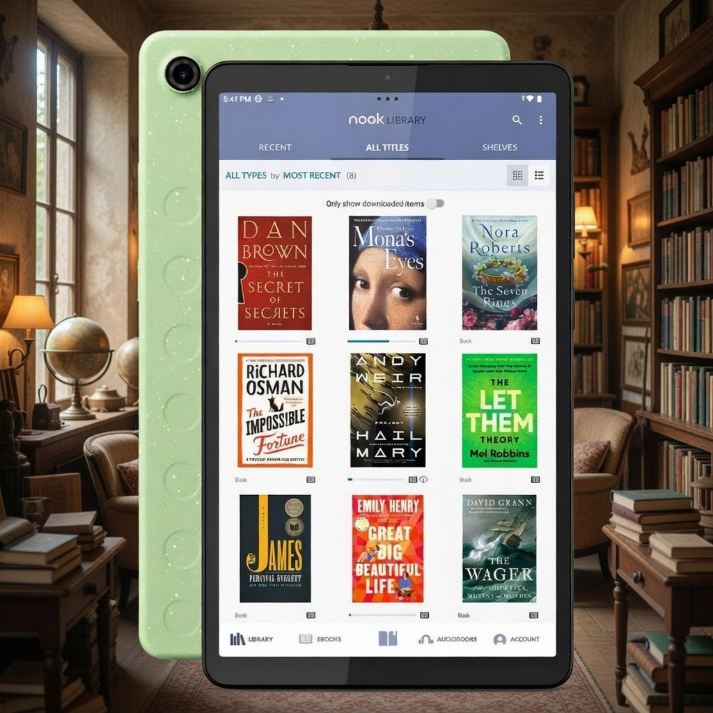 Barnes & Noble Nook Reading Tablet 8.7 Lenovo