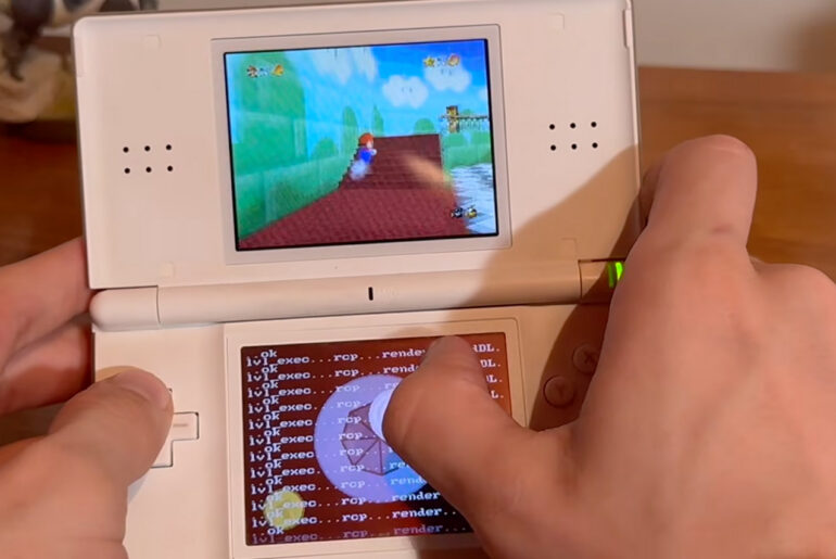 Super Mario 64 Nintendo DS Port