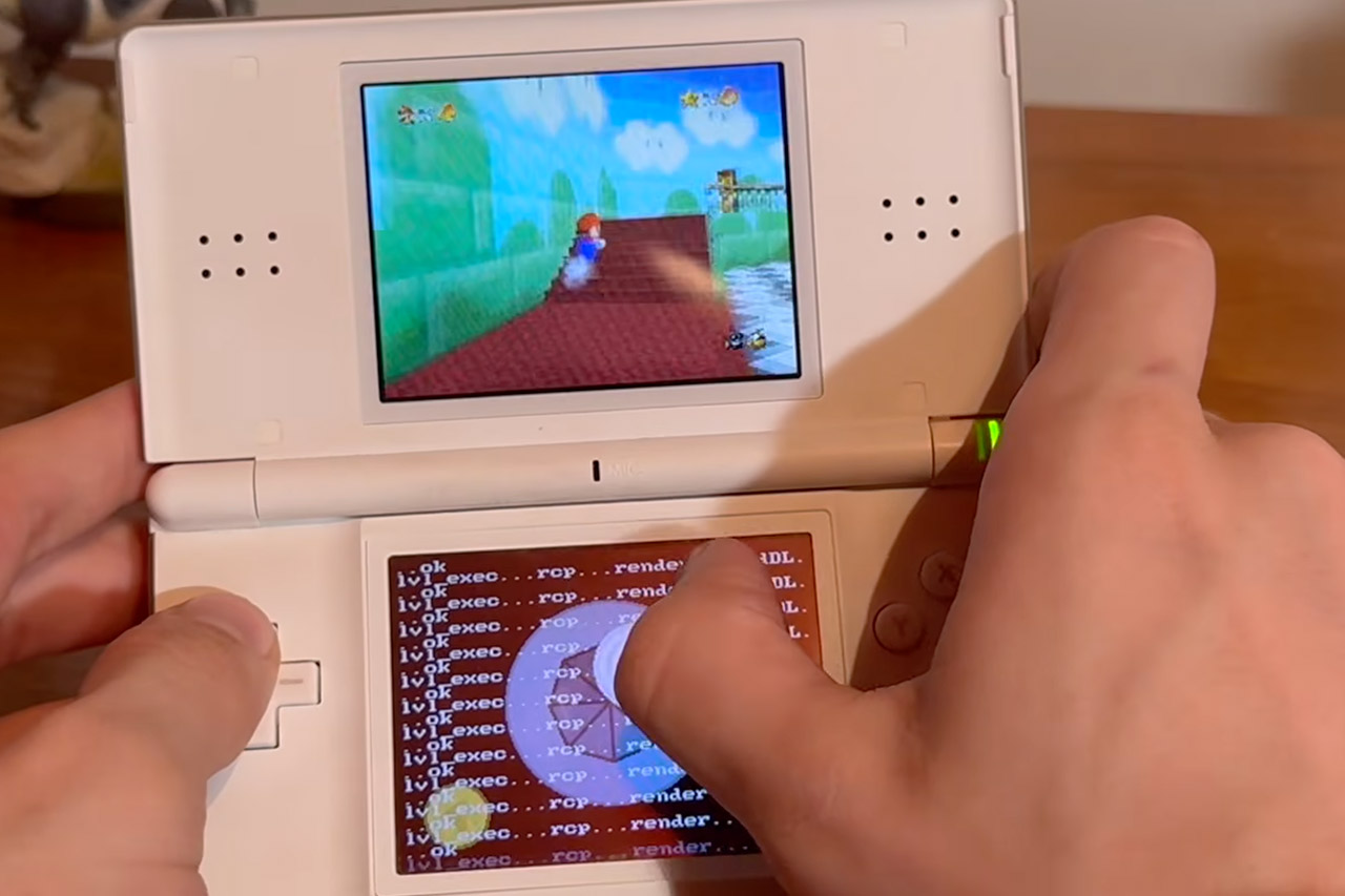 Super Mario 64 Nintendo DS Port