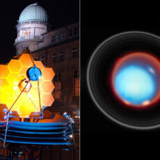 Webb Telescope 3D Map Auroras Uranus