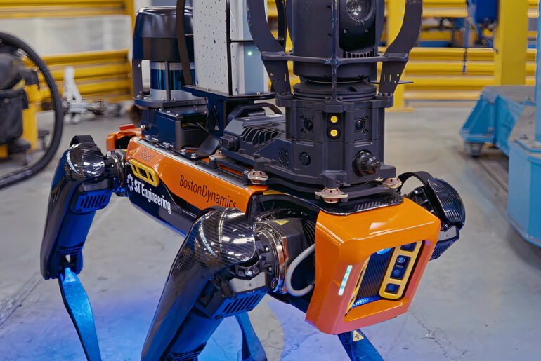 Boston Dynamics Spot Robot ST Engineering MRAS