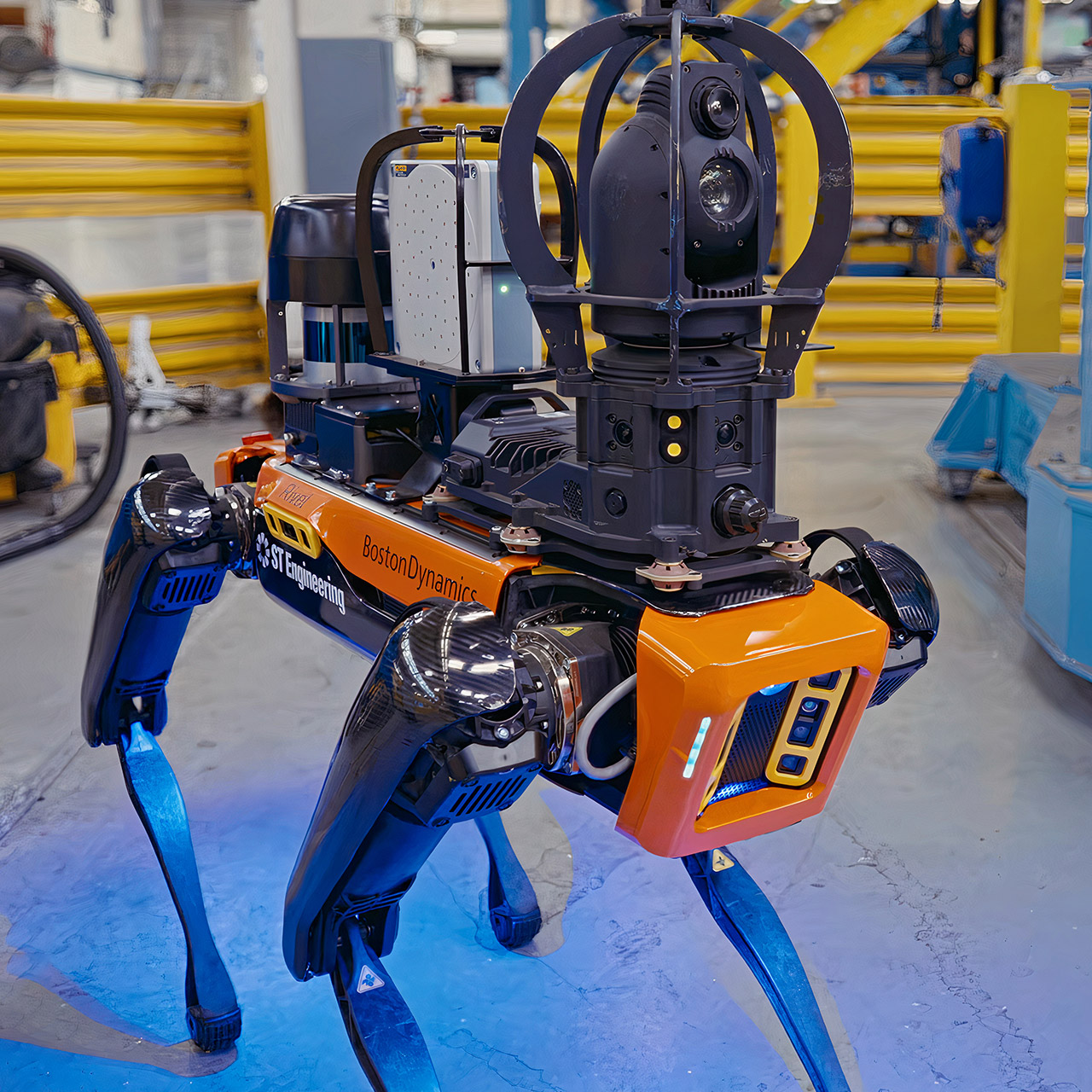 Boston Dynamics Spot Robot ST Engineering MRAS