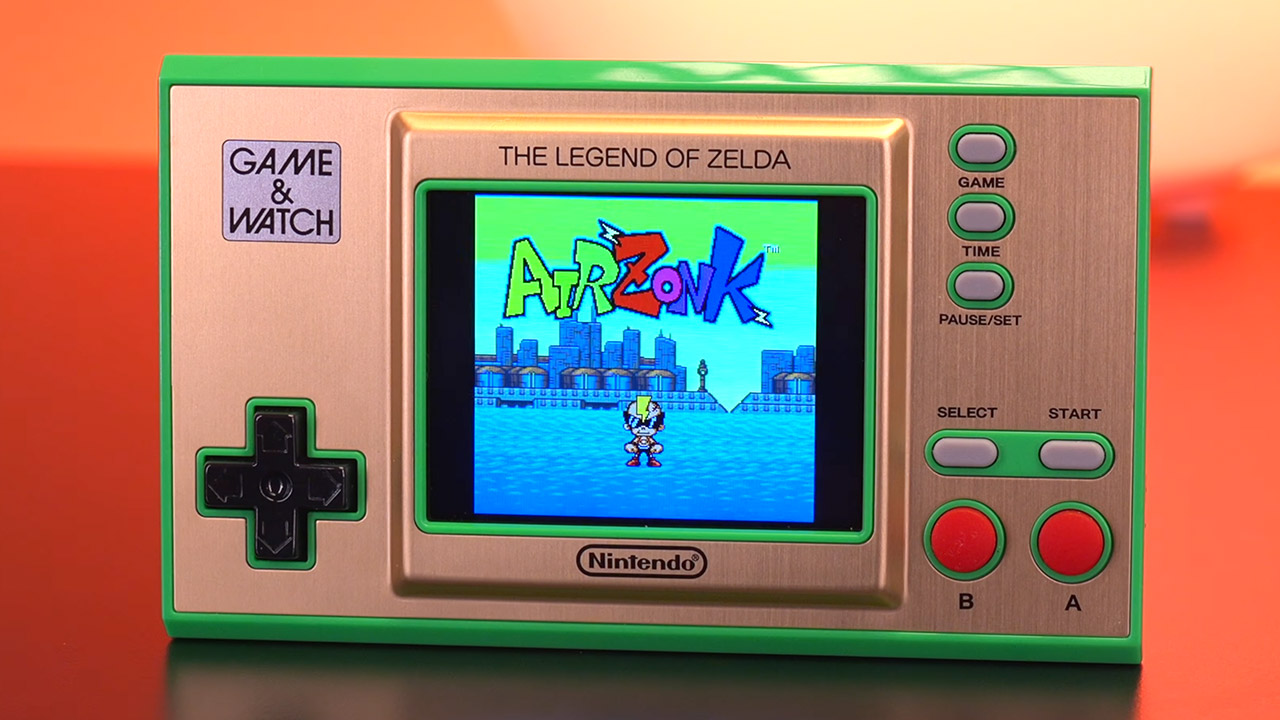 Zelda Game & Watch Handheld Retro Gaming Mod