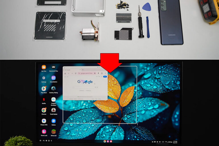 Samsung Galaxy S20 FE Smartphone Mini PC Mod