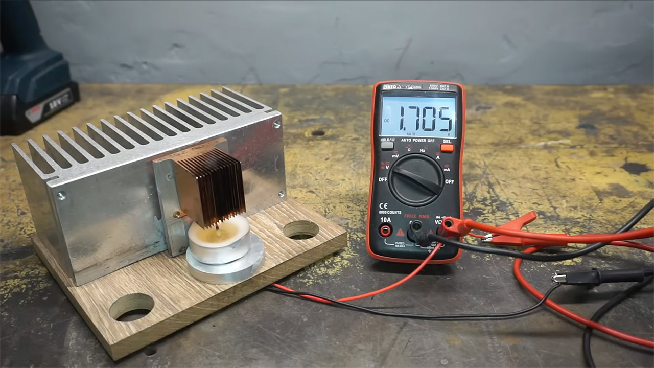 Candle-Powered Energy Generator Project Mod