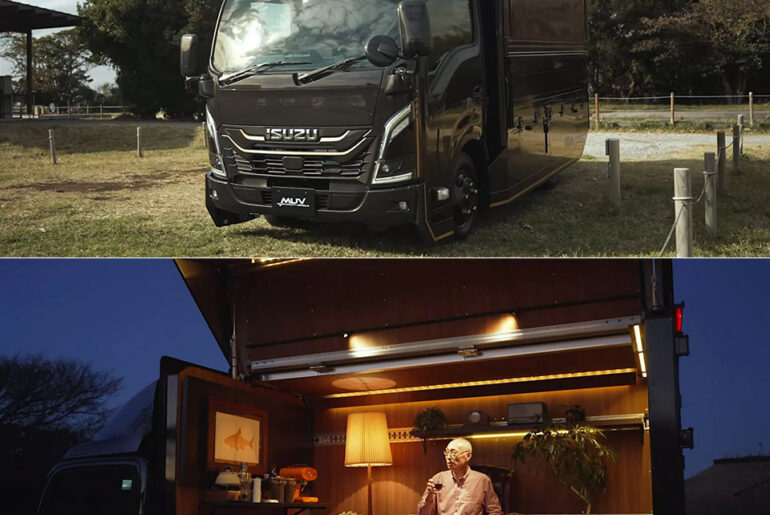 Isuzu Elf MUV Concept Truck Living Room