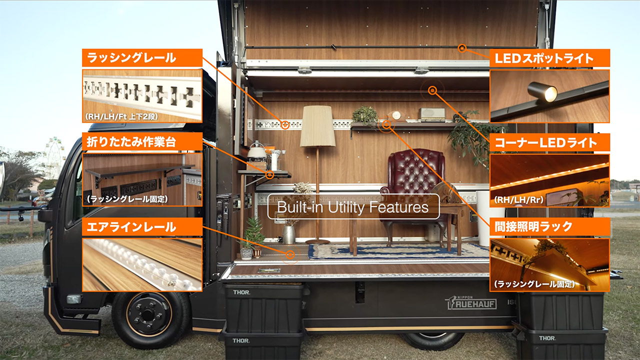 Isuzu Elf MUV Concept Truck Living Room