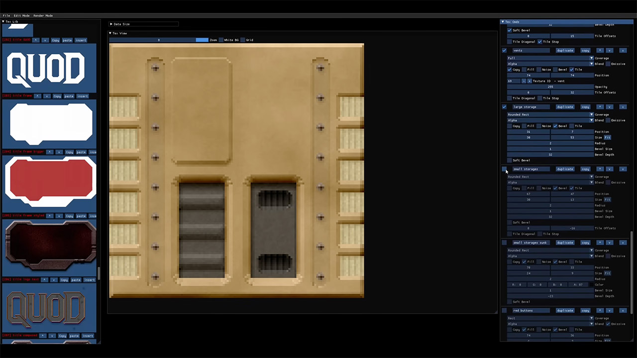 QUOD First Person Shooter Game 64KB