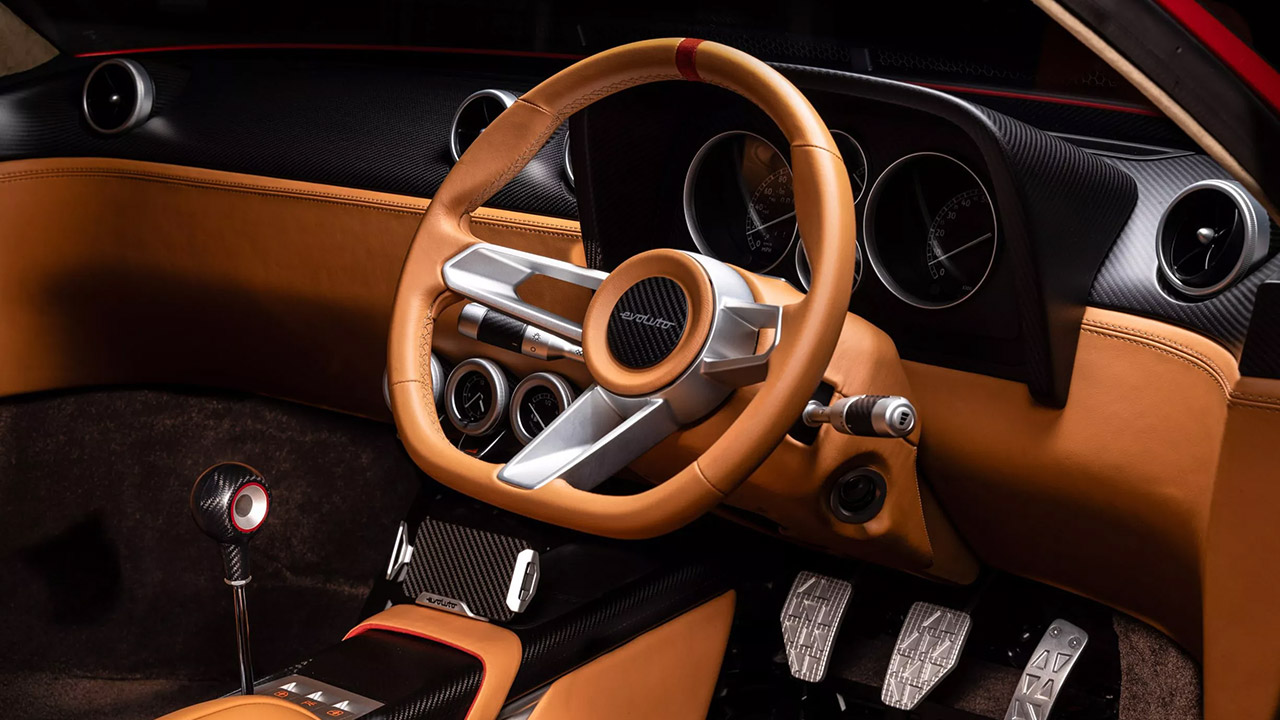Evoluto 355 Ferrari F355 Restomod Interior