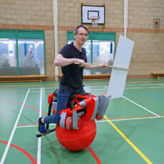 James Bruton Self-Balancing One-Ball Bike