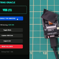 Camera Noise True Number Generator