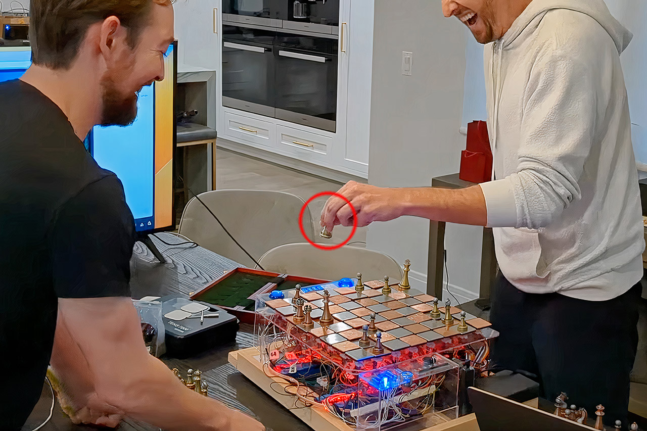 Taser Chess Shocking Chessboard