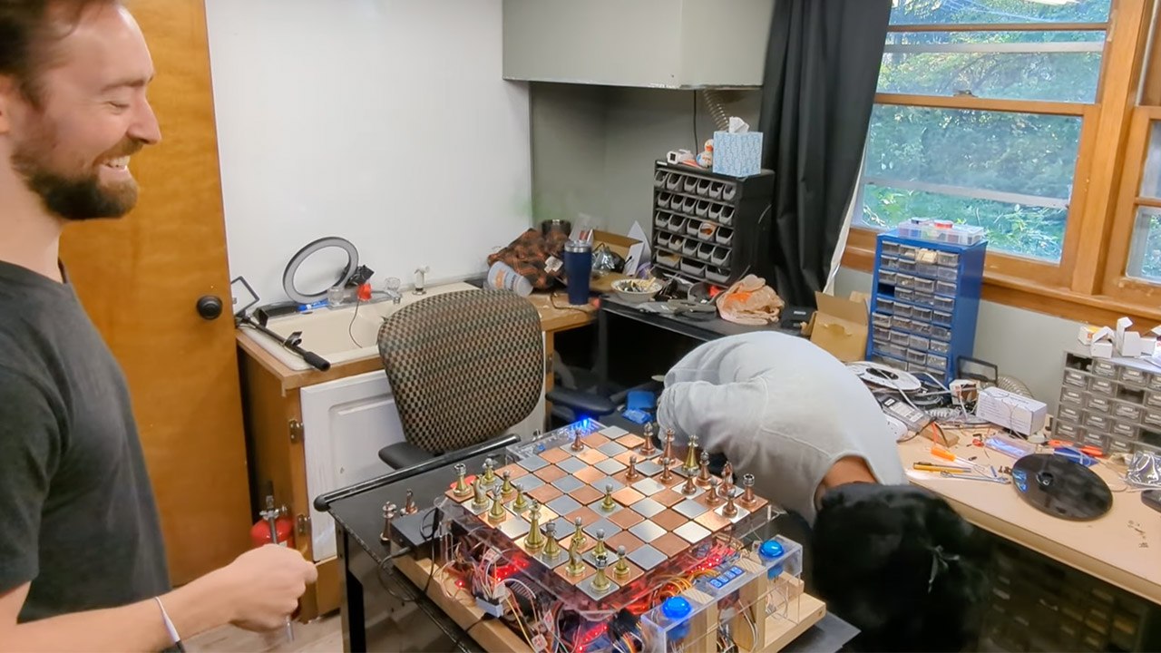 Taser Chess Shocking Chessboard