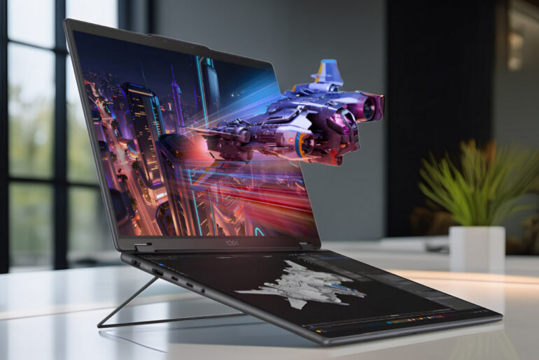 Lenovo Yoga Book Pro 3D Laptop Leak