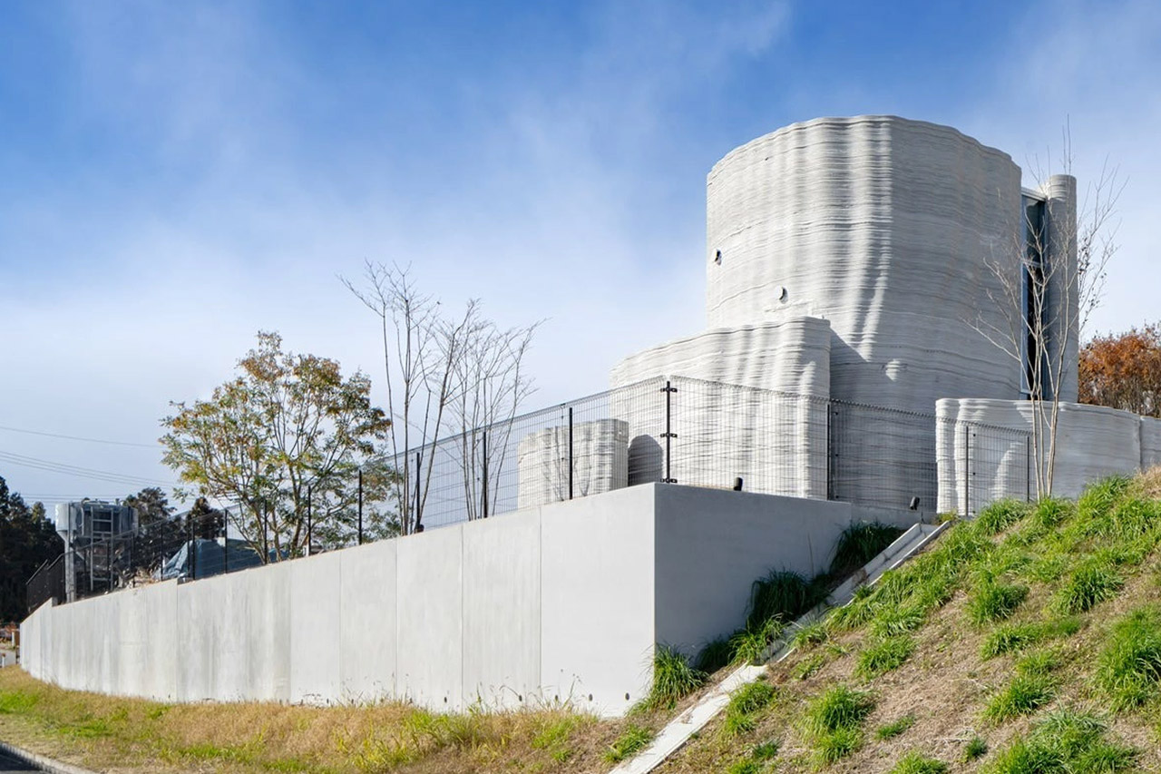 O House Japan 3D-Printed Reinforced Concrete Home