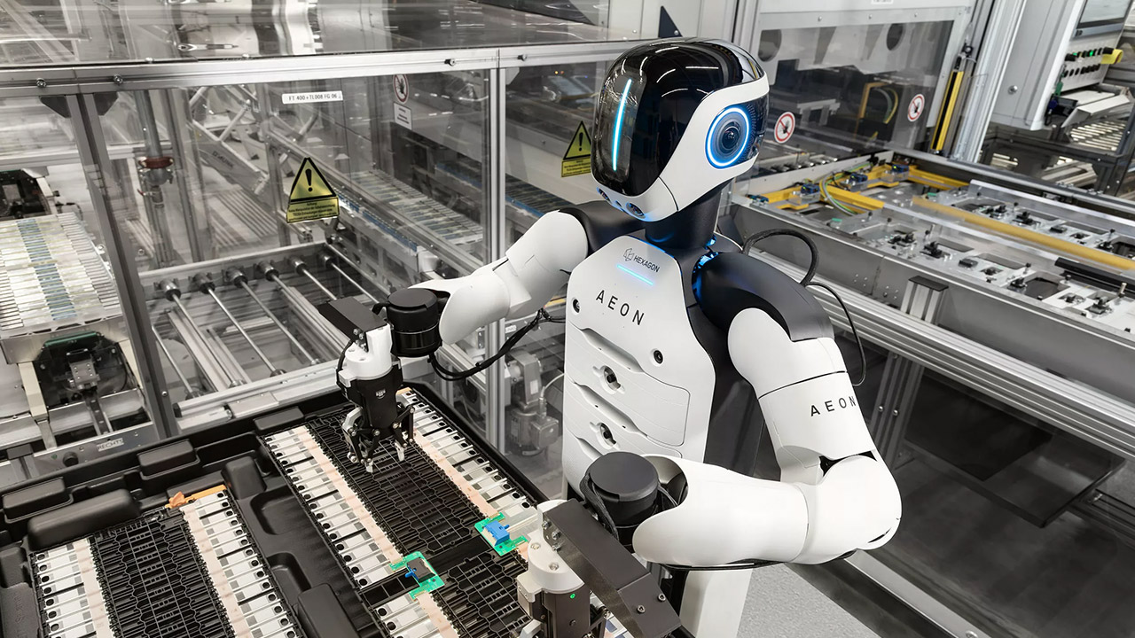 BMW AEON Humanoid Robots Leipzig Factory