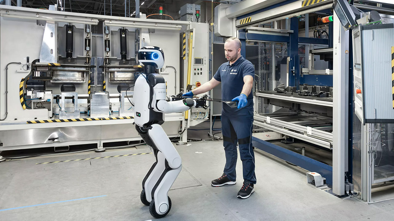BMW AEON Humanoid Robots Leipzig Factory