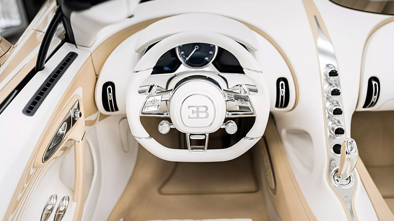 Bugatti W16 Mistral La Perle Rare Interior