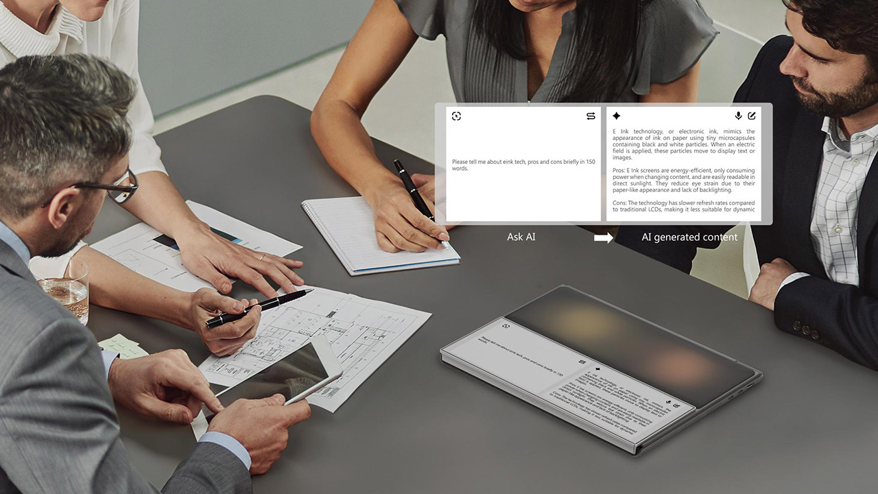 Compal AI Book Concept E-Ink