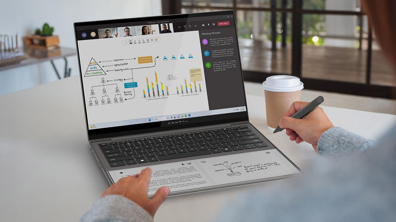 Compal AI Book Concept E-Ink