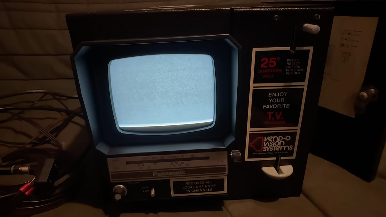 Vend-O-Vision Coin Operated Television