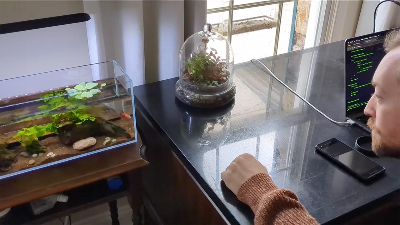 Fish Learns to Drive Robotic Tank