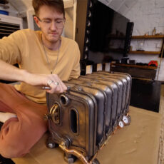 Cast Iron Victorian Radiator Gaming PC Mod