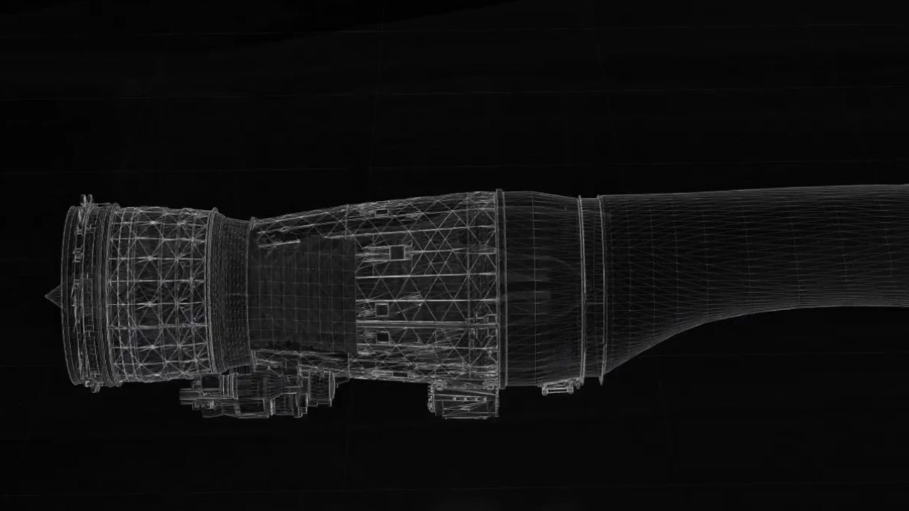 Boeing F-47 XA-103 Engine