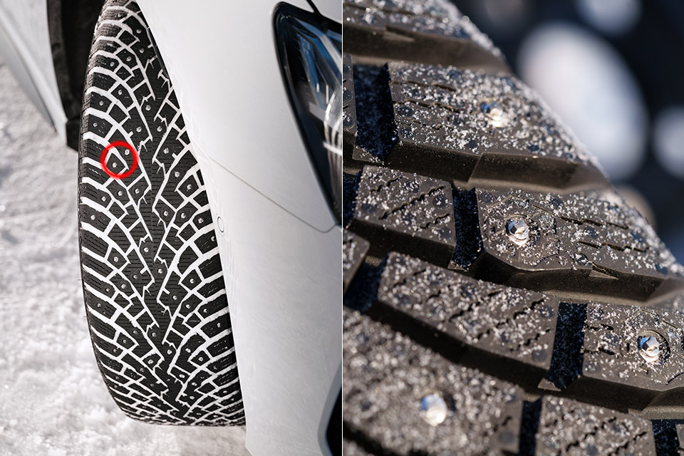 Nokian’s Innovative Hakkapeliitta 01 Tires Brings Retractable Studs to Winter Roads