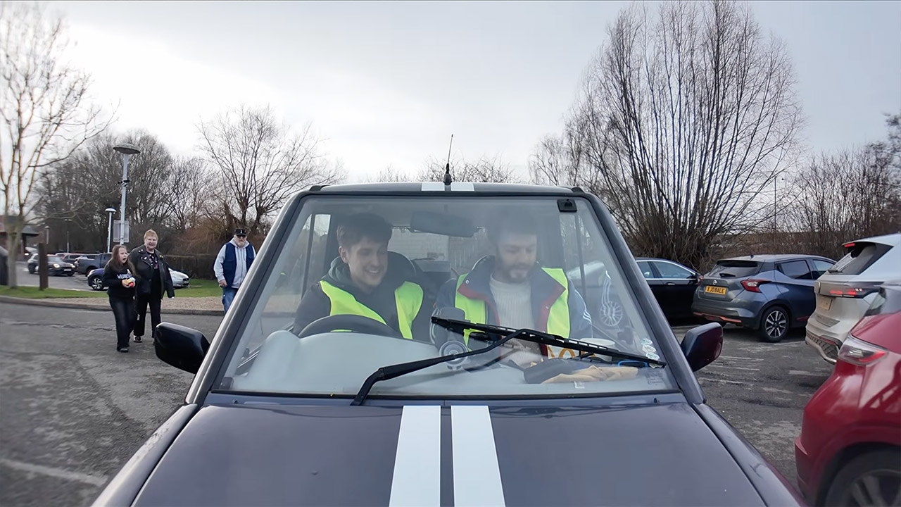 Vape Battery Powered Electric Car Project