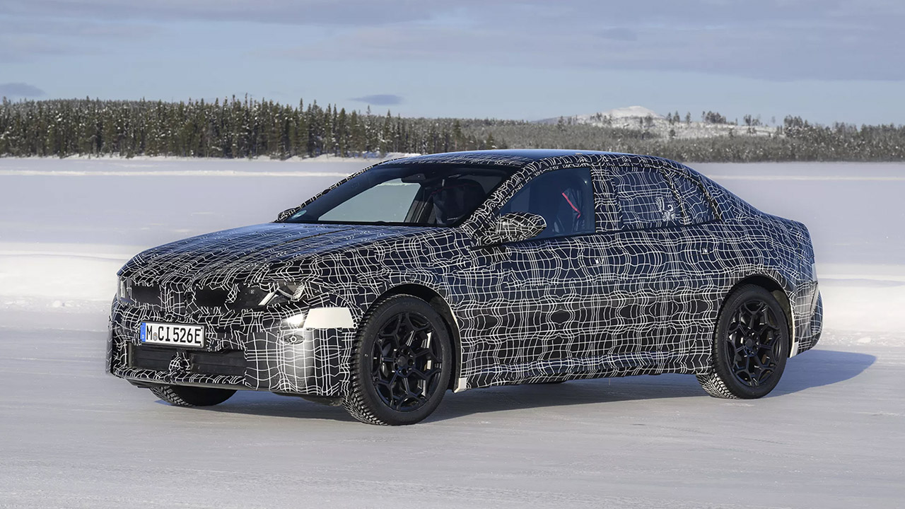 Neue Klasse BMW i3 Prototype Winter Testing Arctic Circle