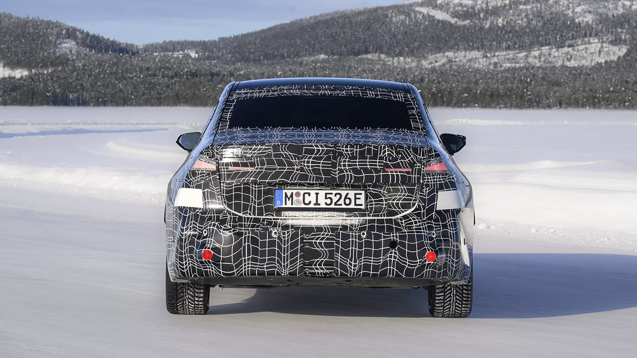 Neue Klasse BMW i3 Prototype Winter Testing Arctic Circle