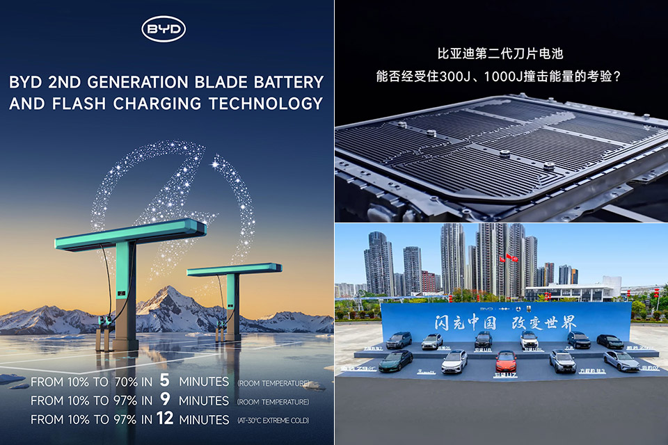 BYD Blade Battery 2.0 Reveal Features Charging