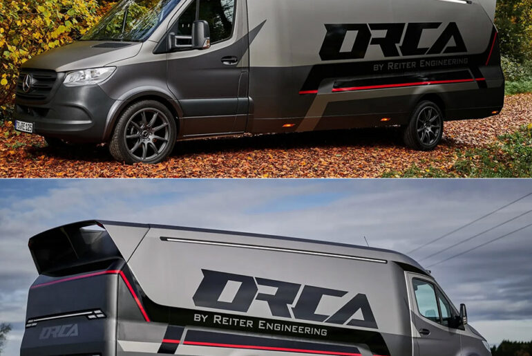 Reiter Engineering ORCA Transporter Carbon Fiber Sprinter Van