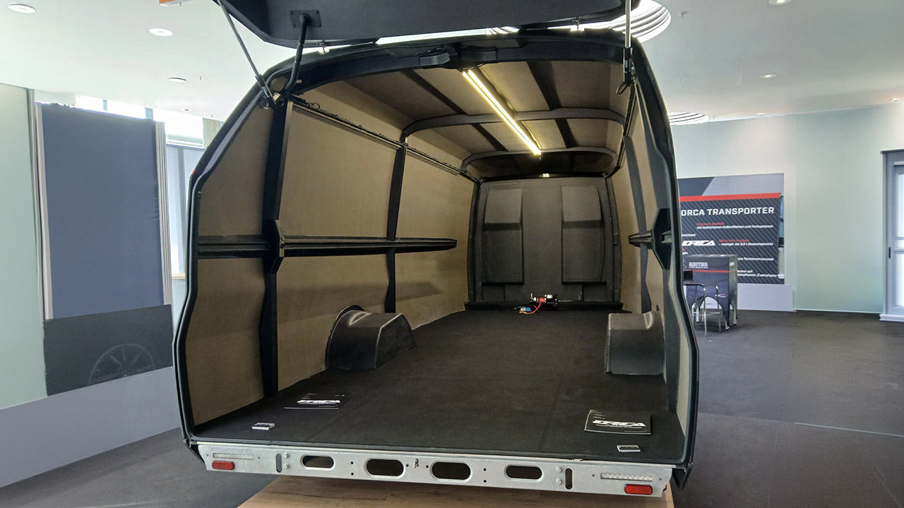 Reiter Engineering ORCA Transporter Carbon Fiber Sprinter Van