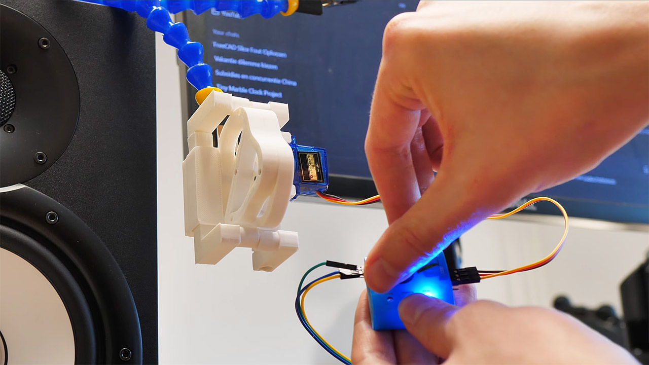 Smallest Mini Marble Clock DIY