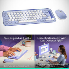 Logitech POP ICON Combo Keyboard Mouse