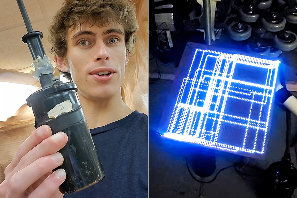 Car Ignition Coil Circuit Board Experiment