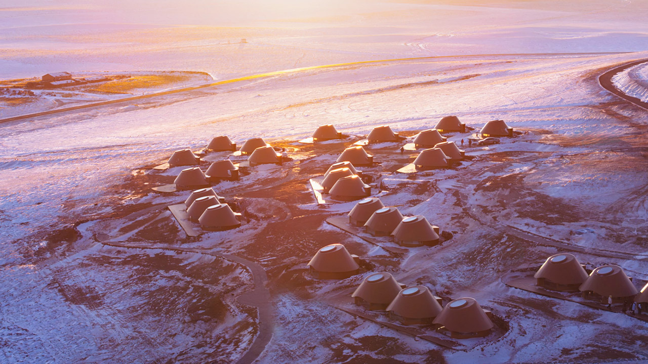 Volcano-in-Hotel of Arrivals PLAT ASIA Mongolia