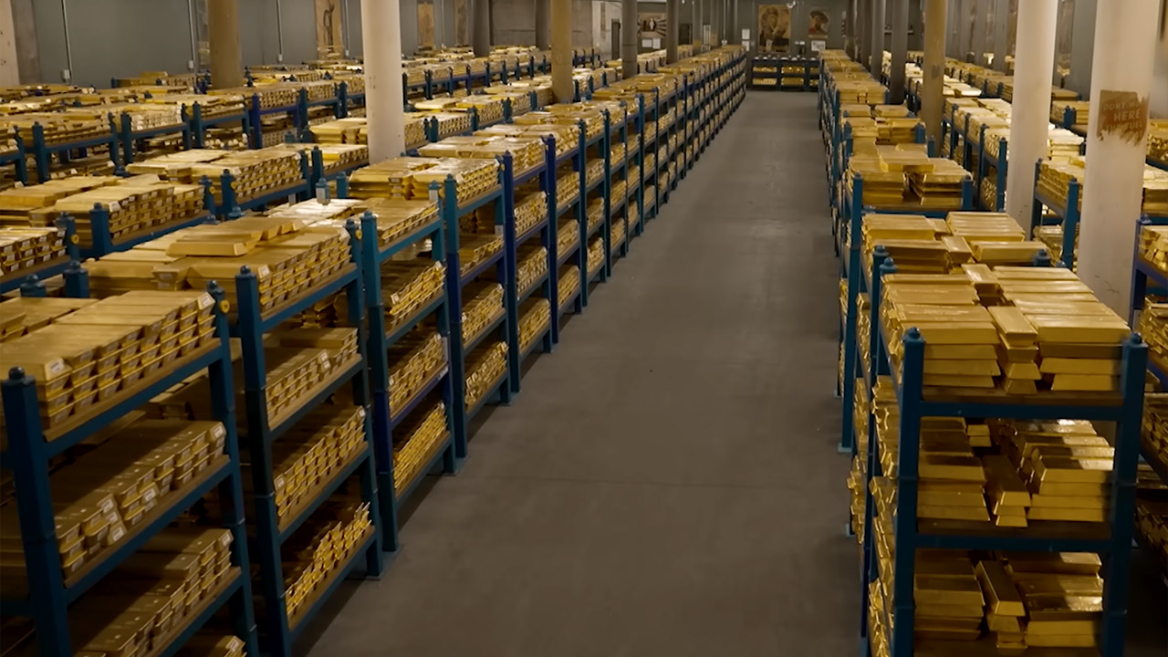 Bank of England Gold Vault Inside