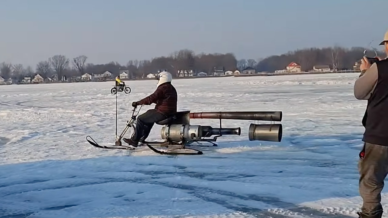 Homemade Pulse Jet-Ski Trike