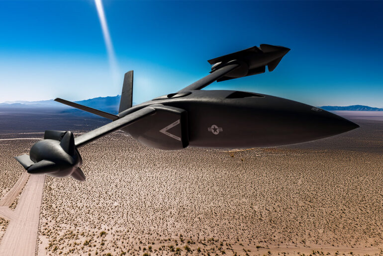 Bell x DARPA X-76 Experimental Aircraft
