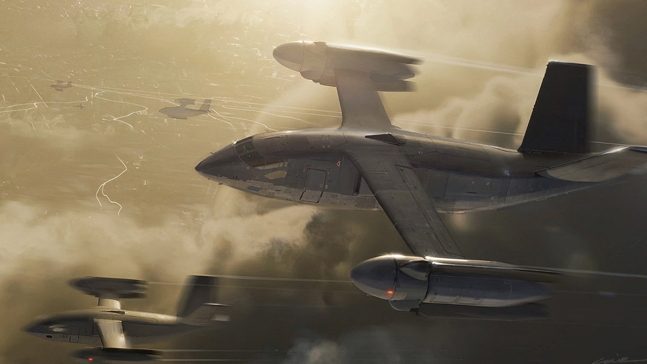 Bell x DARPA X-76 Experimental Aircraft