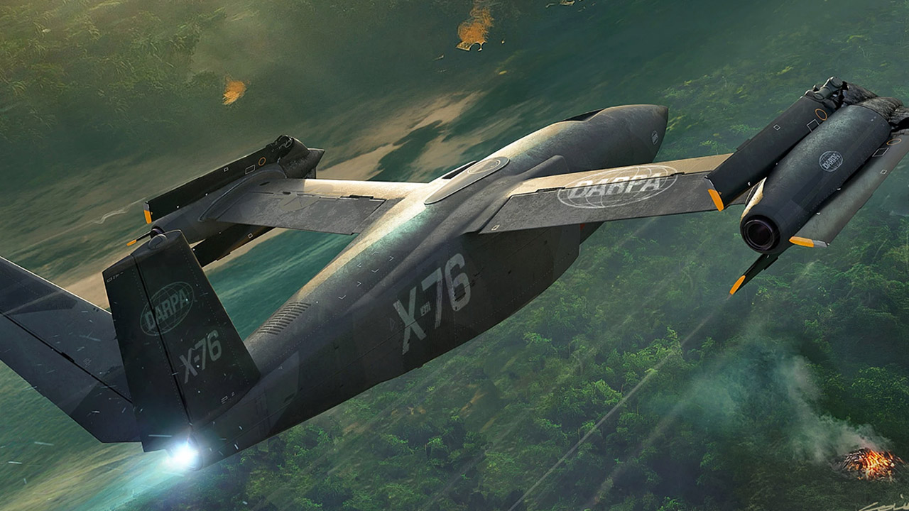 Bell x DARPA X-76 Experimental Aircraft