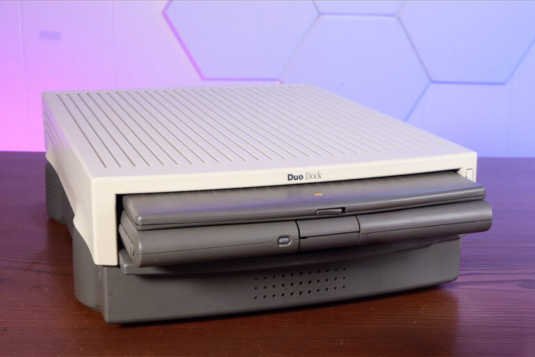 Apple PowerBook Duo 230 with Dock