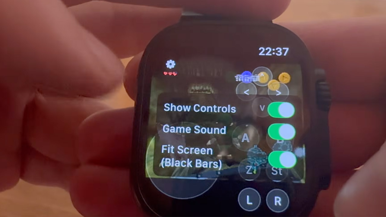Zelda Ocarina of Time Apple Watch Port