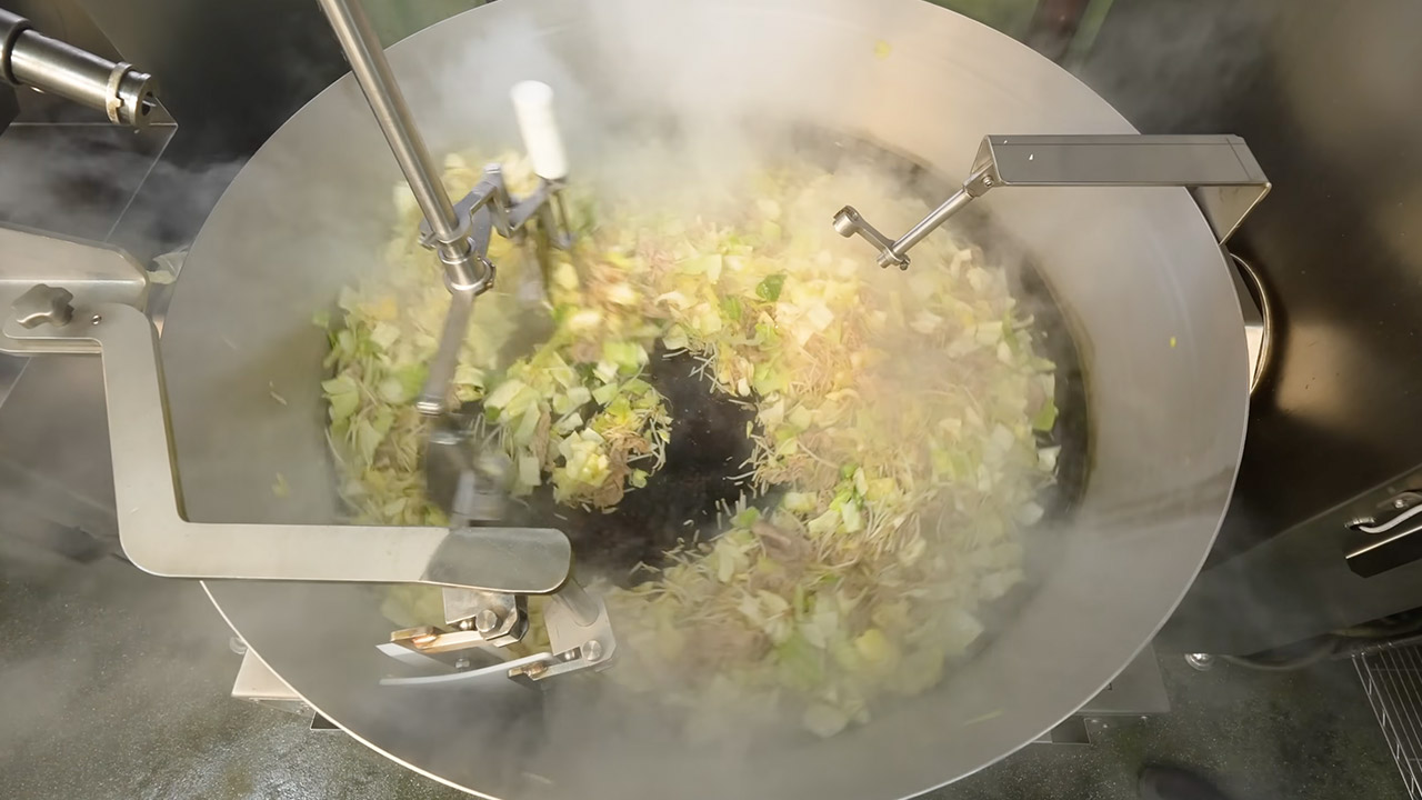 Nakai Machinery CK-280-25 Fried Rice Noodles Machine Robot