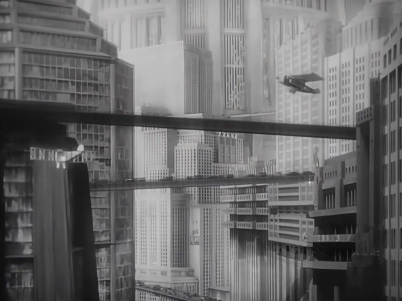 Metropolis 1927 Blueprint Modern Sci Fi